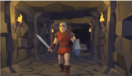 Low Poly / Retro 3D sample